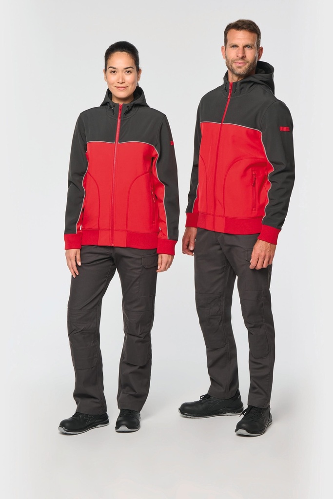 Vestes softshell personnalisées pour équipes de terrain